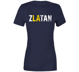 Zlatan Ibrahimovic The Best LA Soccer Fan Distressed T Shirt