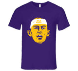 Alex Caruso Head Band Bald Mamba Los Angeles Basketball Fan T Shirt