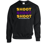 Lebron James  Shoot For The Middle One La Basketball Fan T Shirt