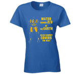 Jalen Ramsey Water Covers The Rest La Football Fan T Shirt