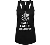 Paul LaDue Keep Calm Handle It Los Angeles Hockey T Shirt