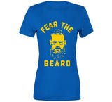 Fear The Beard Eric Weddle Los Angeles Football Fan 8 Bit T Shirt
