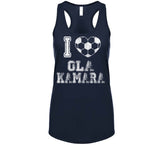 Ola Kamara I Heart Los Angeles Soccer T Shirt