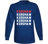 Clayton Kershaw X5 Los Angeles Baseball Fan V2 T Shirt