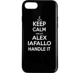 Alex Iafallo Keep Calm Handle It Los Angeles Hockey T Shirt