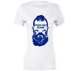 Fear The Beard Eric Weddle Los Angeles Football Fan Distressed T Shirt