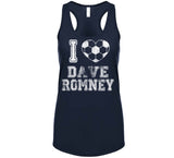 Dave Romney I Heart Los Angeles Soccer T Shirt