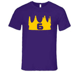 LeBron James 6 Crown La Basketball Fan V3 T Shirt