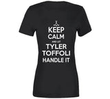 Tyler Toffoli Keep Calm Handle It Los Angeles Hockey T Shirt