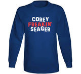 Corey Seager Freakin Seager Los Angeles Baseball Fan T Shirt