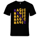 Magic Johnson X5 Los Angeles Basketball Fan V3 T Shirt