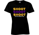 Lebron James  Shoot For The Middle One La Basketball Fan T Shirt