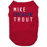 Mike Trout Freakin Los Angeles California Baseball Fan T Shirt