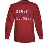 Kawhi Leonard Freakin Los Angeles Basketball Fan T Shirt