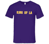 Lebron James King Of La 2020 Los Angeles Basketball Fan V2 T Shirt