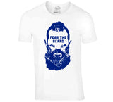 Fear The Beard Eric Weddle Los Angeles Football Fan Distressed T Shirt