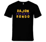 Rajon Rondo Freakin Los Angeles Basketball Fan T Shirt