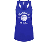 Vin Scully Property Of Baseball Fan T Shirt