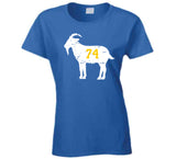 Merlin Olsen Goat Distressed La Football Fan T Shirt