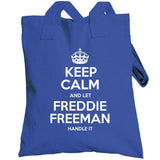 Freddie Freeman Keep Calm Los Angeles Baseball Fan T Shirt