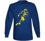 Cj Anderson Silhouette La Football Fan T Shirt