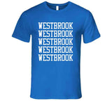 Russell Westbrook X5 Los Angeles Basketball Fan V2 T Shirt